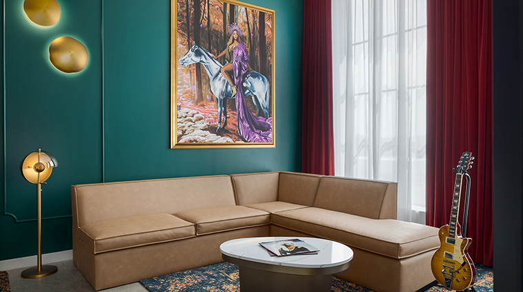 hard rock hotel london ontario suite sitting area