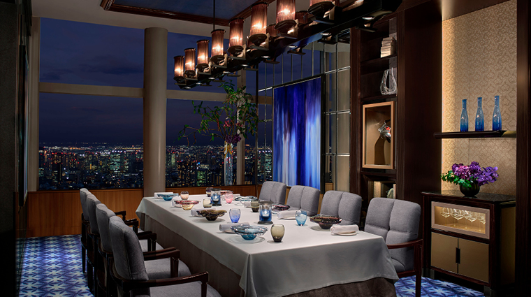 heritage kei kobayashi the ritz carlton tokyo private dining room