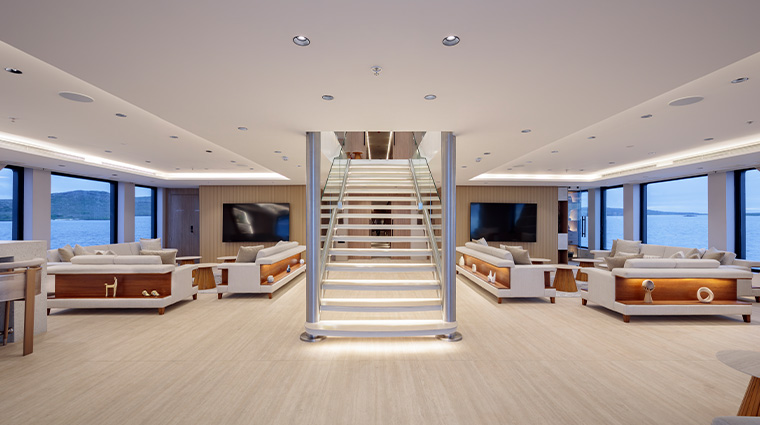 hermes mega catamaran the main lounge