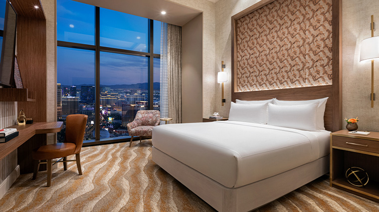 las vegas hilton at resorts world new bedroom