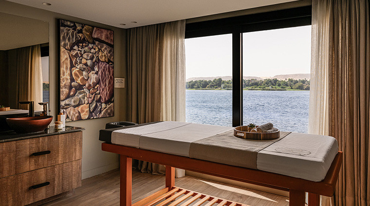 historia the boutique hotel nile cruise seneb massage room