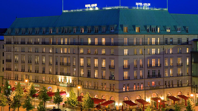 Adlon Kempinski exterior night