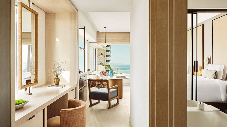 hotel arts barcelona panorama city twin corridor