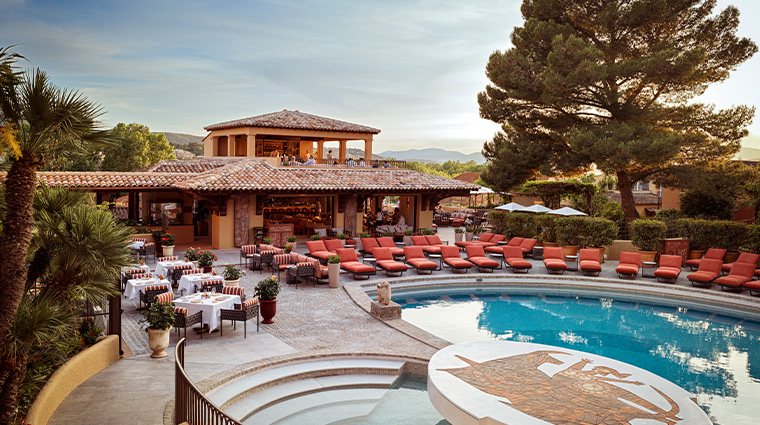 hotel byblos saint tropez pool wide