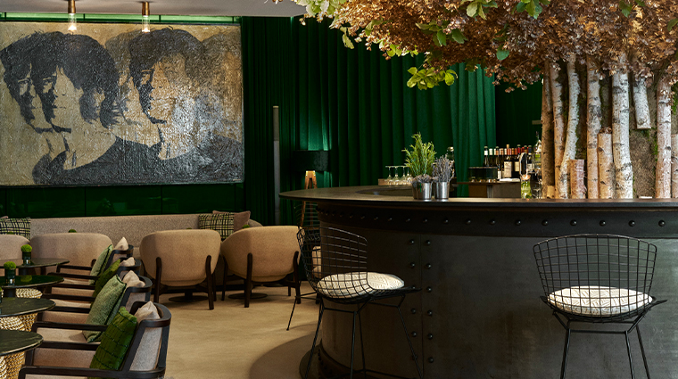 hotel cafe royal green bar interiors