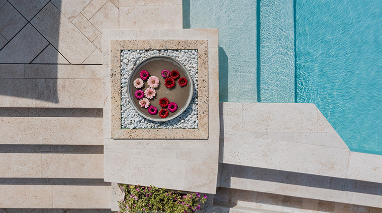 hotel charleston santa teresa aerial pool view