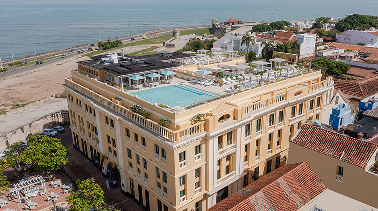 hotel charleston santa teresa exterior aerial