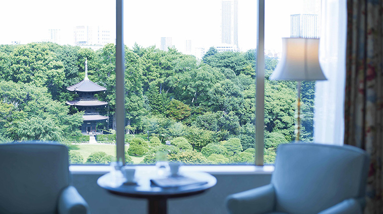 newhotel chinzanso tokyo room view