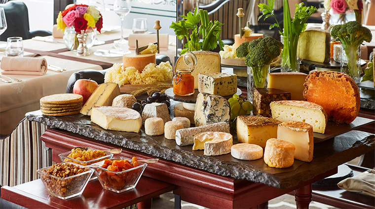 hotel dangleterre cheese selection