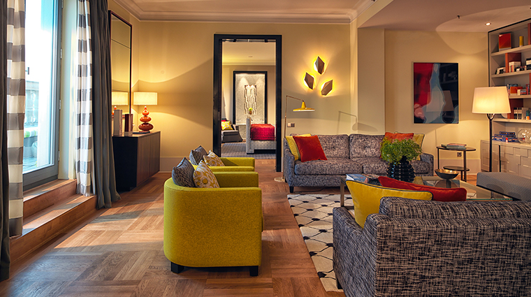 Hotel de Rome bebel suite living room