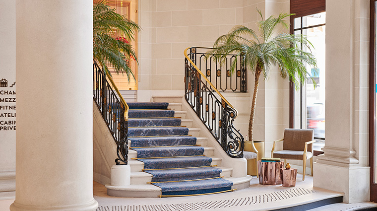 hotel du louvre paris a hyatt hotel stairs