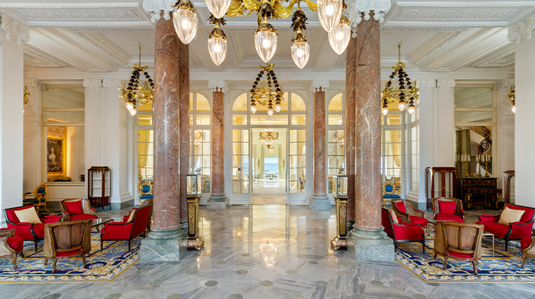 Hotel Du Palais Biarritz Lobby Entrance
