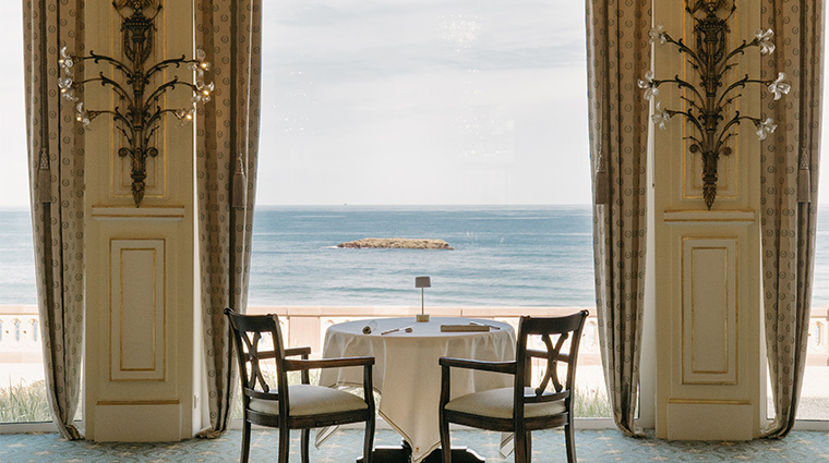 hotel du palais biarritz La Rotonde Ltal View