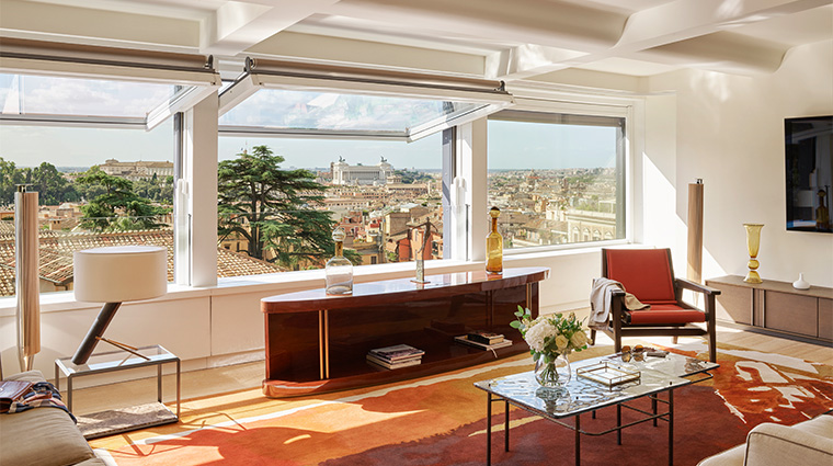 hotel eden bellavista penthouse suite living room 2023