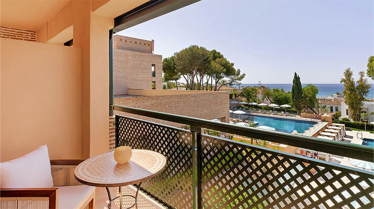 gran marbella resort beach club room terrace