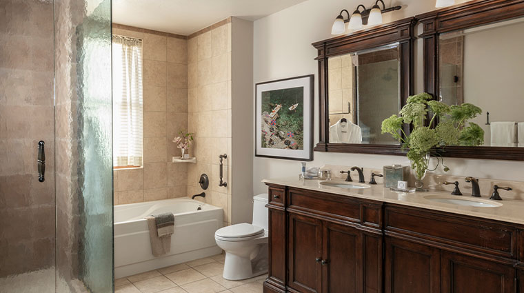 hotel granduca 3 bedroom suite bathroom
