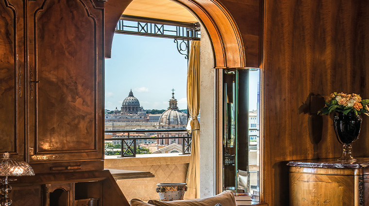hotel hassler roma san pietro suite view