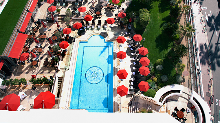 hotel barriere le majestic pool