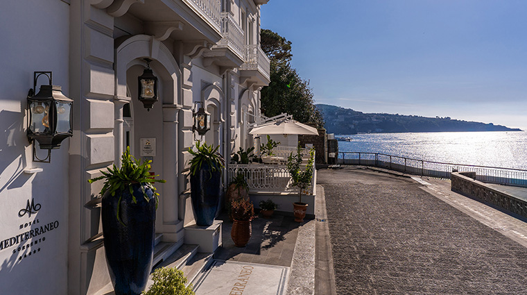hotel mediterraneo sorrento main entrance new
