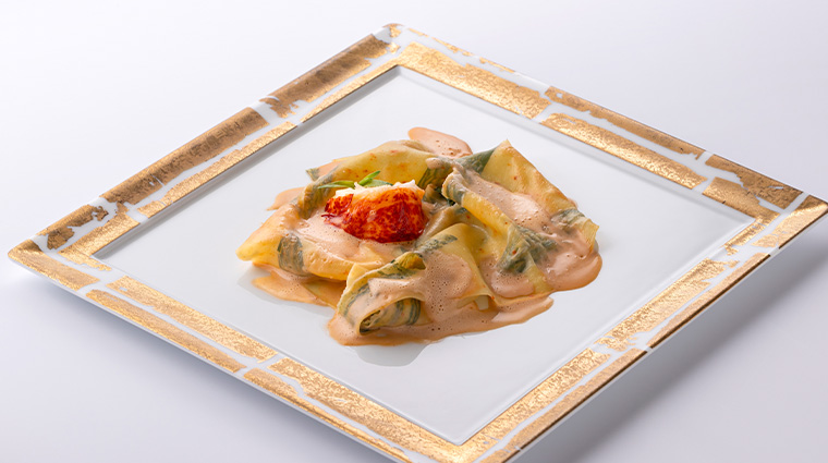 hotel metropole monte carlo La Lasagne de Homard Les Ambassadeurs