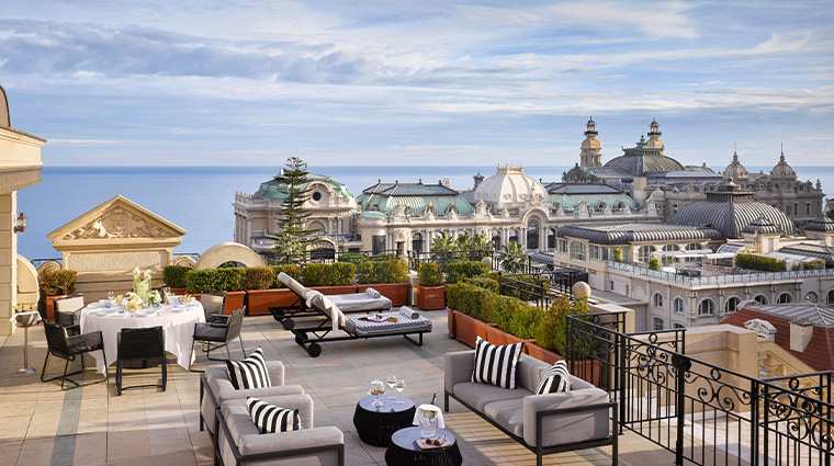 hotel metropole monte carlo terrasse Suite carre dor