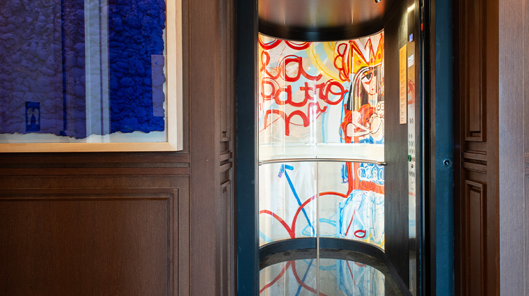 hotel montera madrid curio collection by hilton  elevator