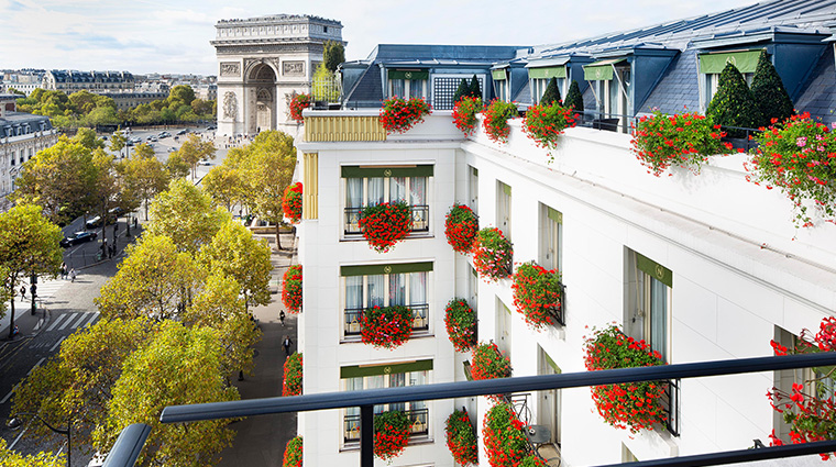 hotel napoleon paris imperial view