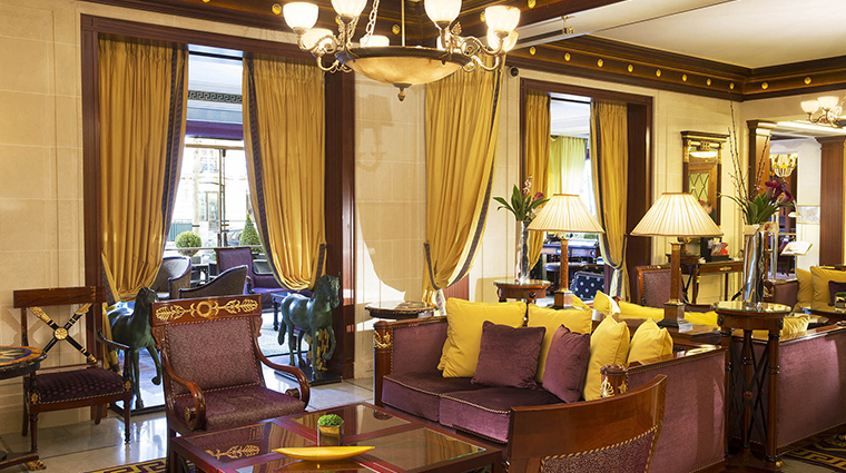 hotel napoleon paris lobby lounge