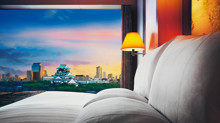 hotel new otani osaka guestroom osakacastle