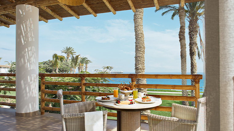 hotel paracas a luxury collection resort paracas Suite terrace breakfast