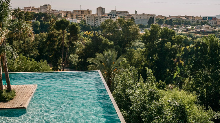 hotel sahrai infinity pool