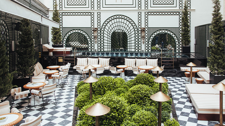 hotel sax paris lxr hotels resorts garden