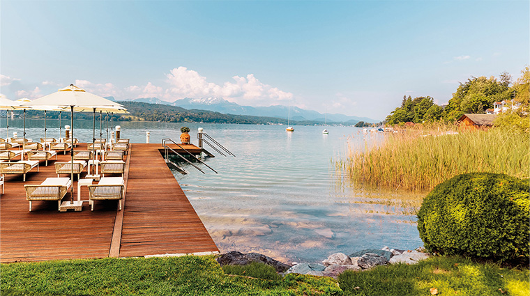 hotel schloss seefels dock view