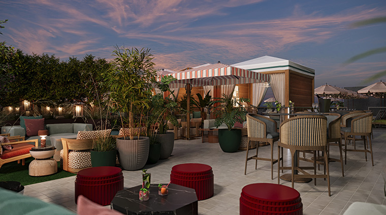 hotel trinity autograph collection sundeck social loungers