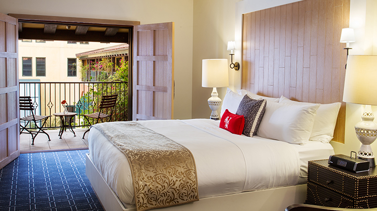 hotel valencia santana row king bed guestroom