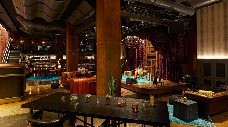 hutton hotel analog music venue