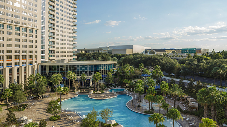 hyatt regency orlando exterior pool