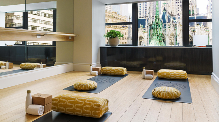 ila only spa at lotte new york palace yoga studio