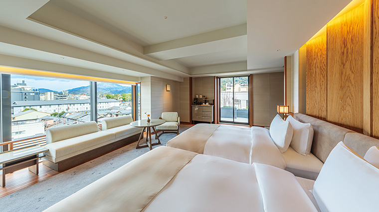 imperial hotel kyoto grand premier room with balcony