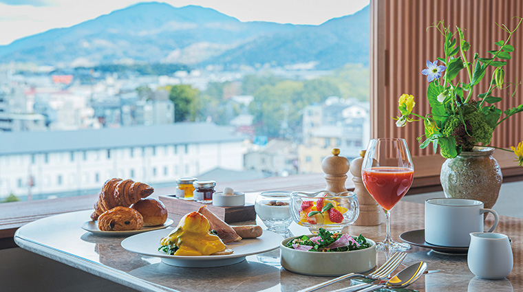 imperial hotel kyoto in room breakfast