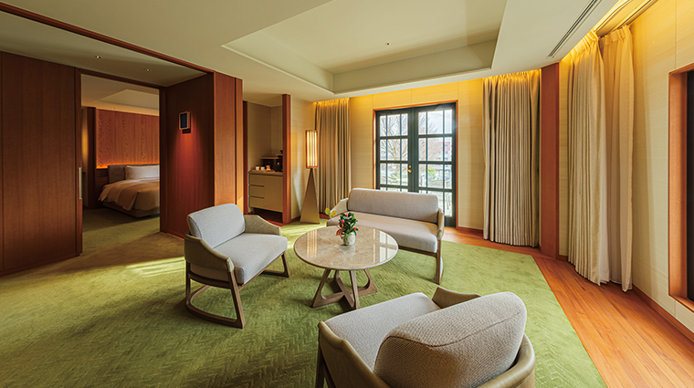 imperial hotel kyoto yasaka suite living room