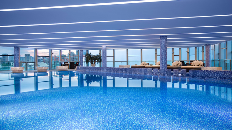 intercontinental beijing beichen hotel indoor heated swimming pool