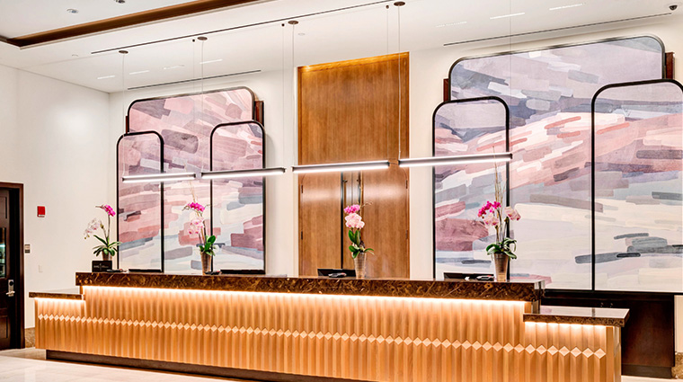 inter continental boston front desk space