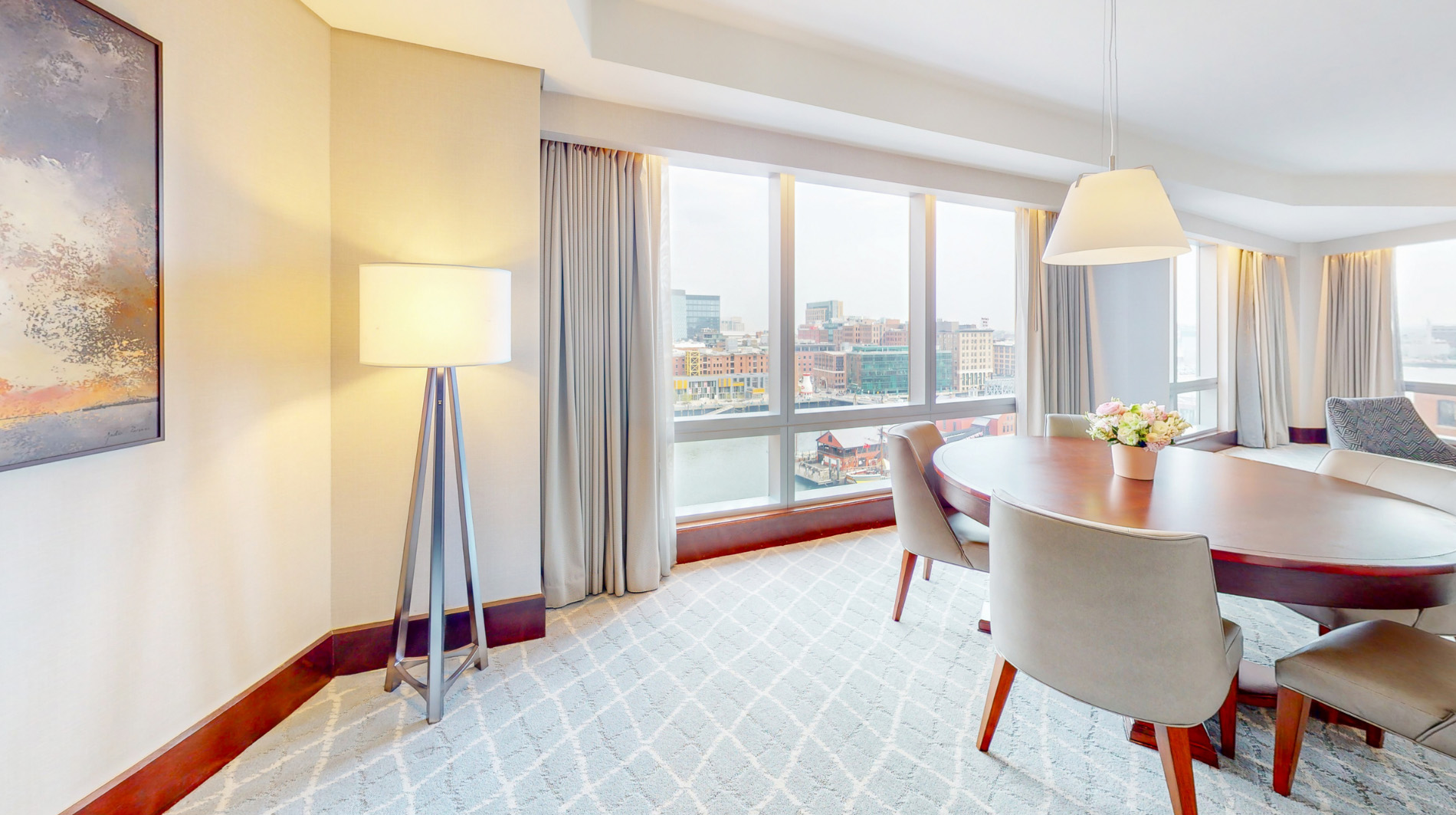 inter continental boston modern luxury suite2