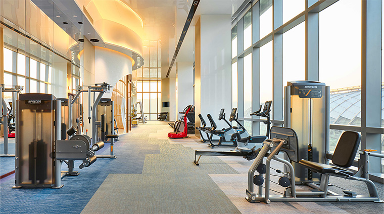 inter continental chongqing raffles city gym