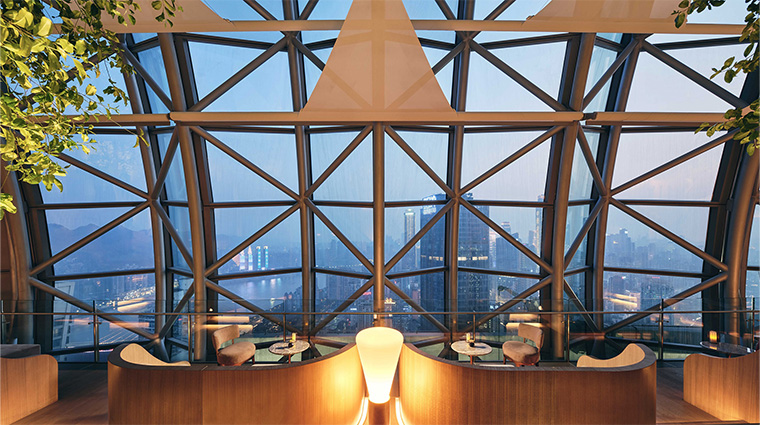 inter continental chongqing raffles city lobby lounge