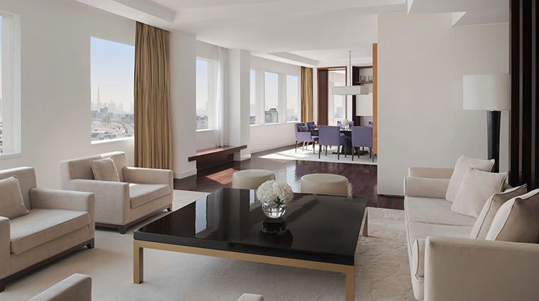 inter continental dubai festival city royal suite2