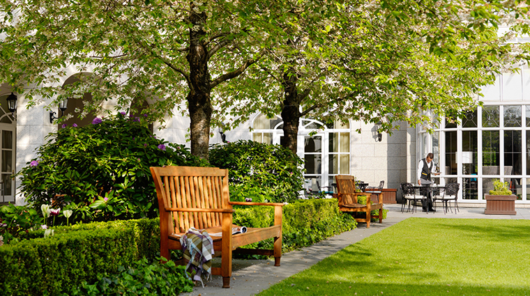 inter continental dublin garden terrace