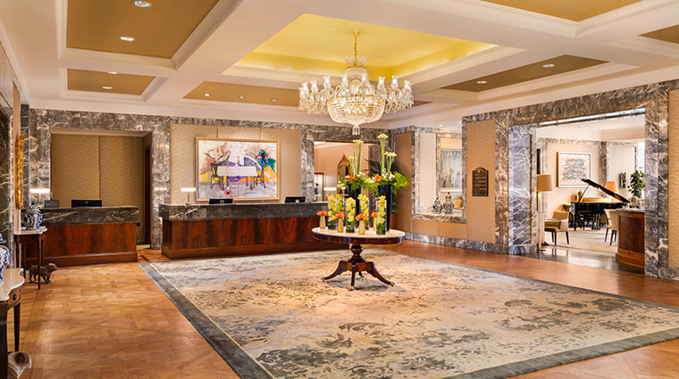 inter continental dublin lobby reception