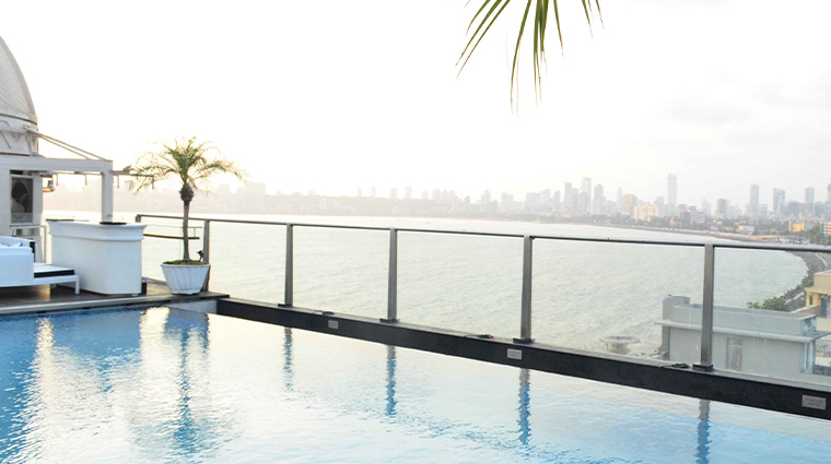 intercontinental marine drive mumbai pool day